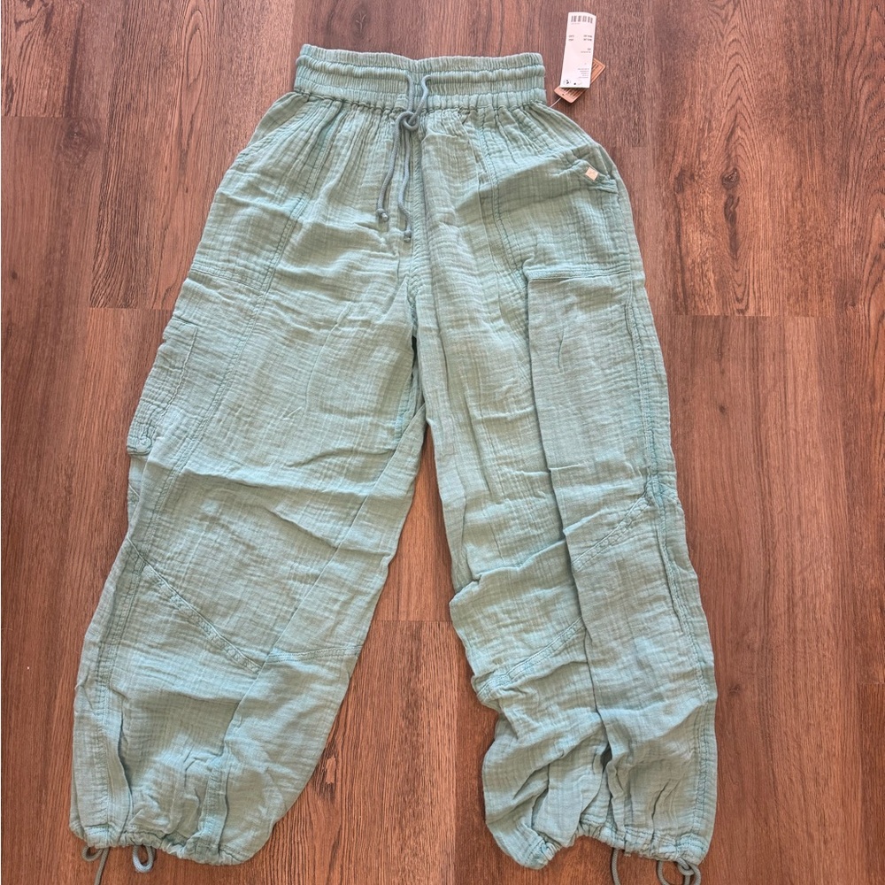 Urban outfitters linen parachute pants